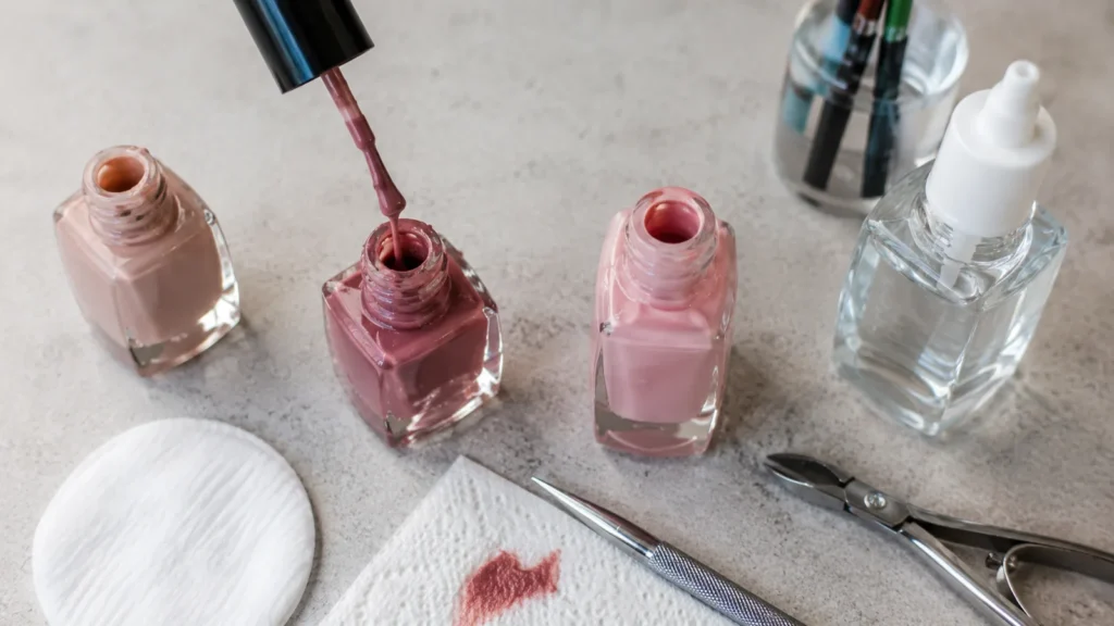 Editorial photo of nail polish thinner