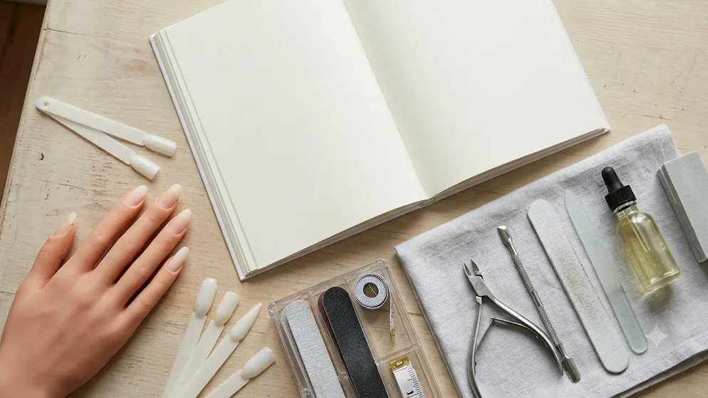 Editorial photo of nail shapes