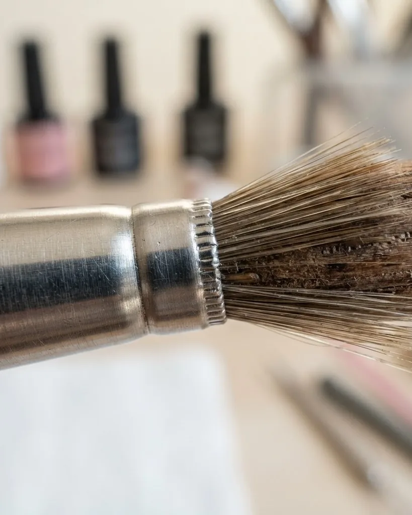Detail view of why stainless grade, joint type, and bristle material decide durability