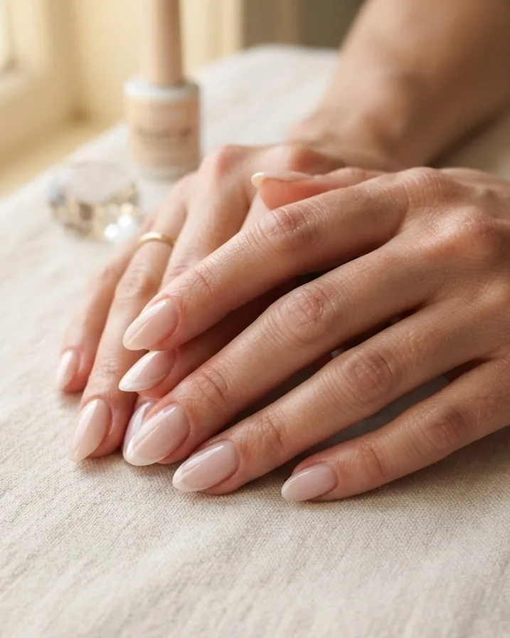 Detail view of what is nail builder gel used for in everyday manicures